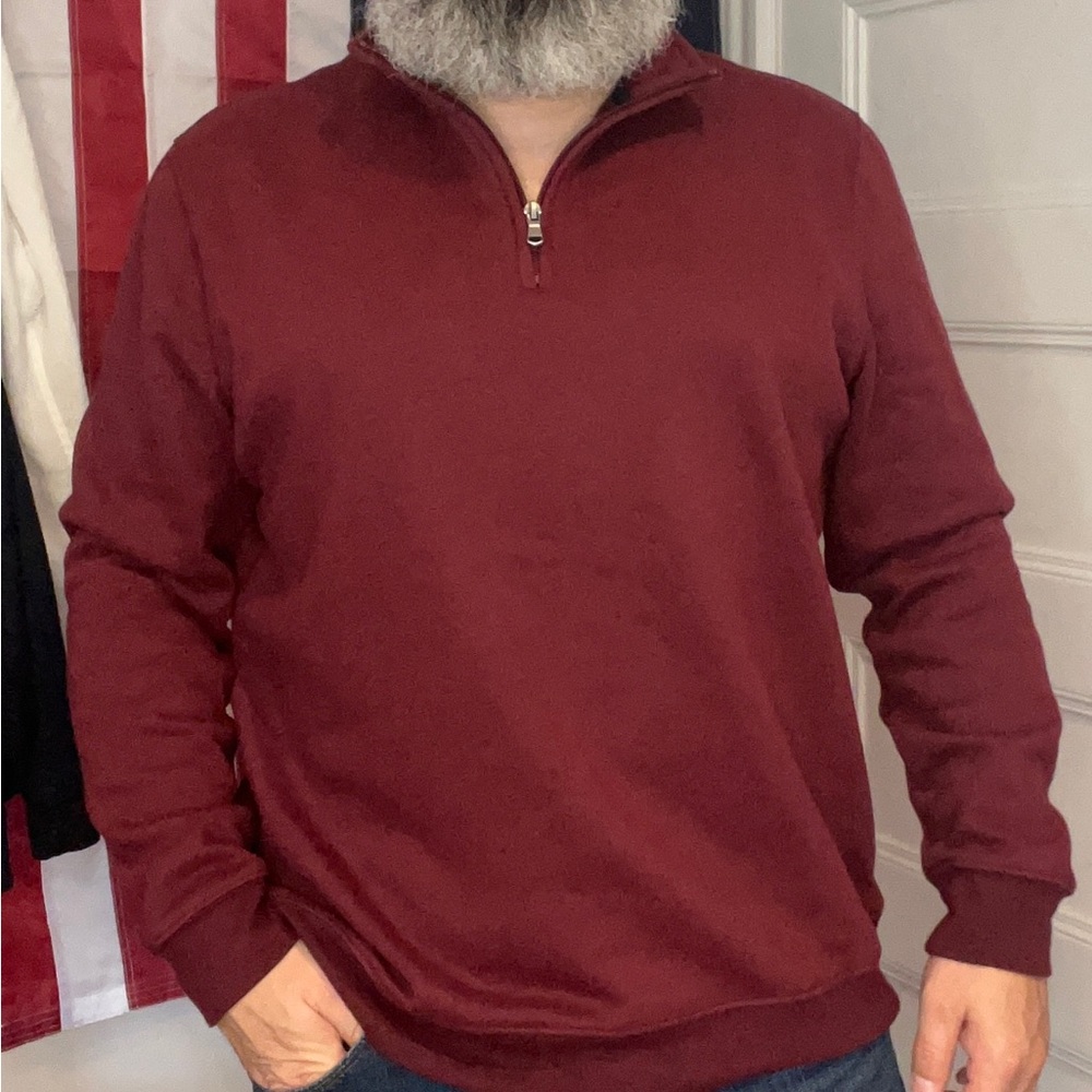 Croft and Barrow Burgundy Pullover